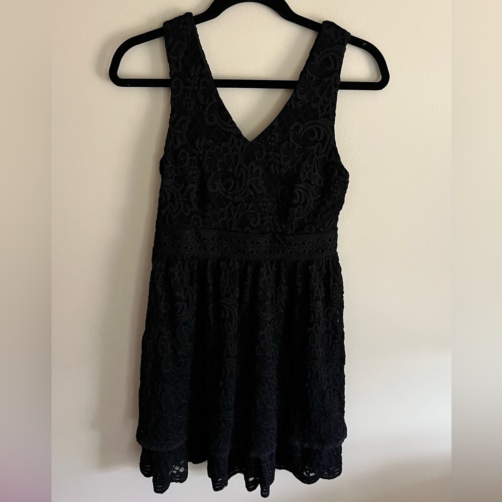 Alter’d State Black Lace Sleeveless Dress